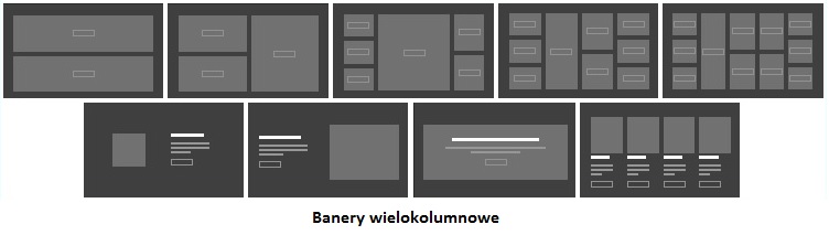 banery wielokolumnowe